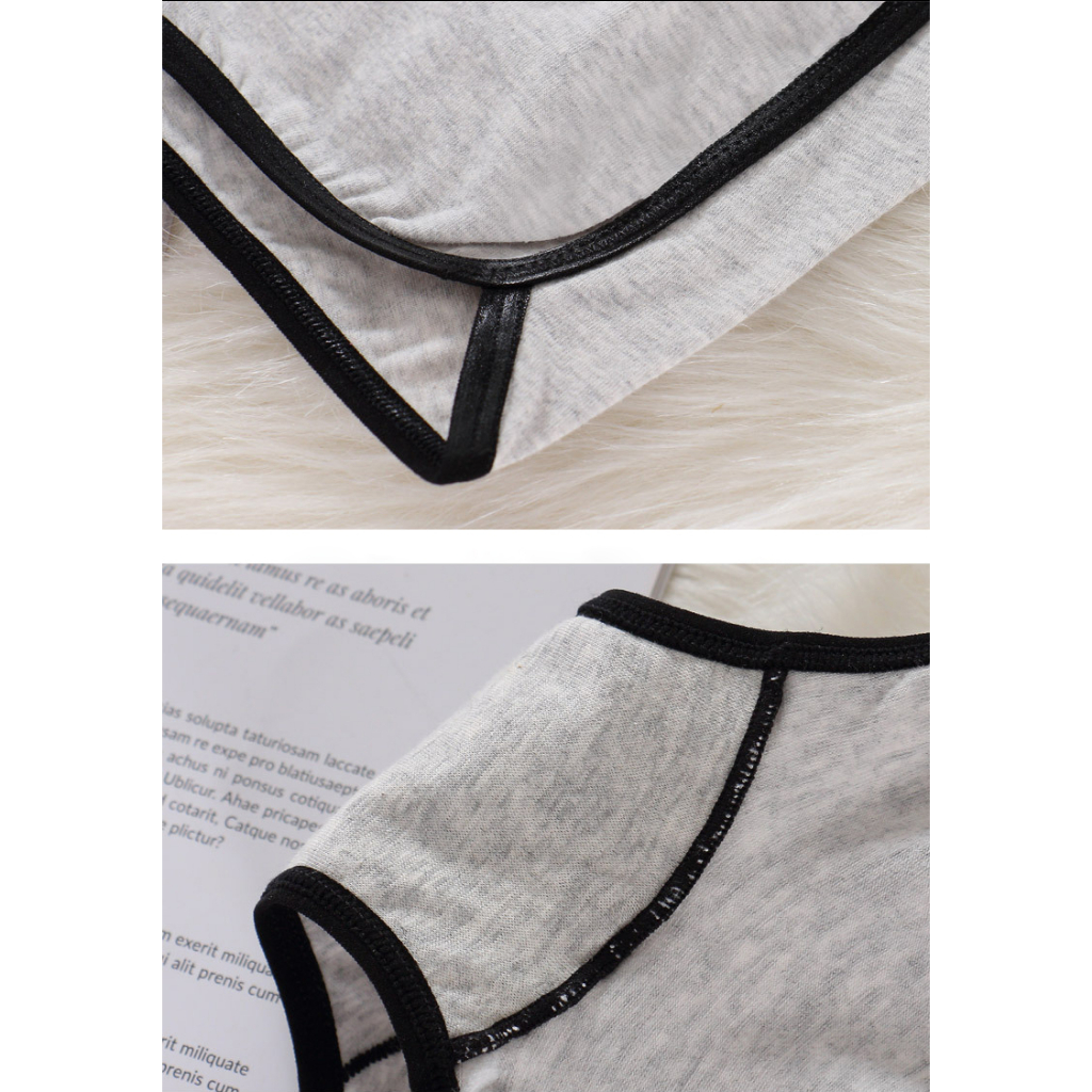 Quần Lót cotton Tinh Khiết In Chữ Phong Cách Thể Thao Cho Nữ