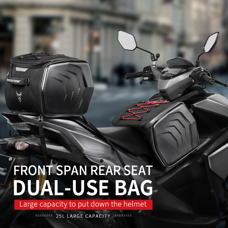 Motocentric Túi Đựng Đồ Đa Năng Gắn Phía Trước Và Sau Yên Xe scooter