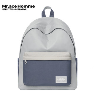 Mr. ace Homme Tro blue series Ba Lô Đi Học Đựng Máy Tính Đơn Giản Mùa Hè Đi Chơi Giải Trí Cho Nam Và Nữ