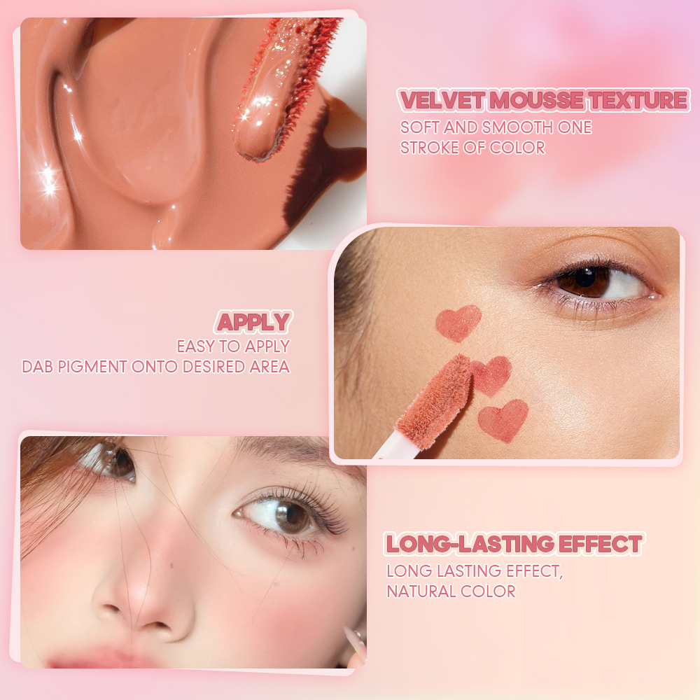 Saniye Phấn Má Hồng Dạng Lỏng Màu Lì Đa Năng r1240