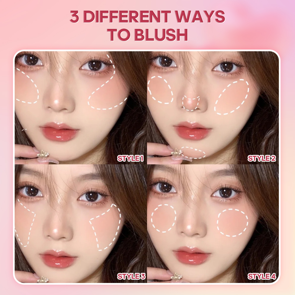 Saniye Phấn Má Hồng Dạng Lỏng Màu Lì Đa Năng r1240