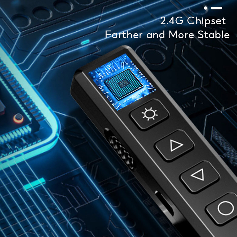 Bút Thuyết Trình Điều Khiển Từ Xa Không Dây 2.4ghz Sạc usb