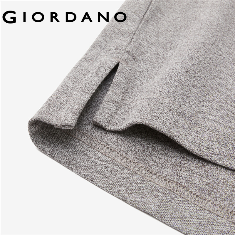 Áo thun polo GIORDANO 13013303 tay ngắn co giãn vạt nút cài dành cho nam