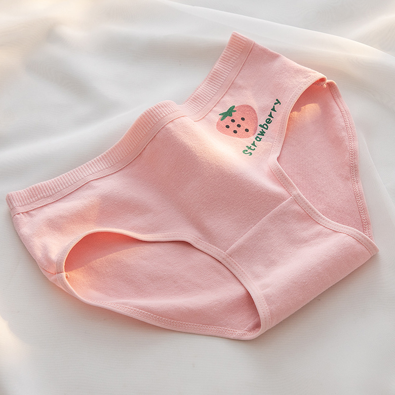 Quần Lót cotton Lưng Thấp Màu Sắc Ngọt Ngào Cho Nữ