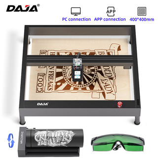 Daja d4 5w Máy Khắc laser Làm Dấu Vết Thương Mại Lớn Bằng acrylic