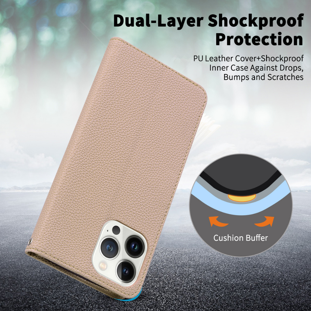 Redmi 12 Note 12/12S Pro 5G A2+ 12C Xiaomi 13/12T/12 Pro A1 10 5G/ 10A Note 11/11S Pro+ 10C Xiaomi 11T Pro Ốp Bao Da Dạng Ví Chất Lượng Cao