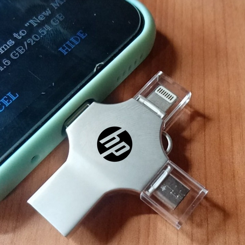 Usb 1tb 4in 1 otg 64gb type-c 128gb 256gb Cho Điện Thoại android pc 512g