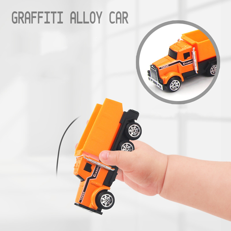 Xe Nâng Đồ Chơi mini Bằng Hợp Kim Dành Cho Bé Trai