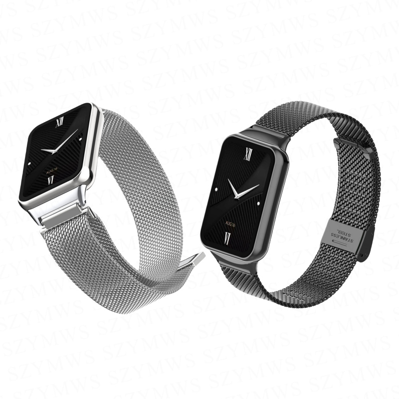 Milanese Dây Đeo Thay Thế Bằng Thép Không Gỉ Cho xiaomi mi band 8 7 pro mi band 7 8 pro