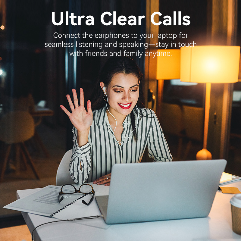 Vention Dây Cáp Âm Thanh Hai Đầu Cắm 3.5mm Bằng Hợp Kim Nhôm me0sh Chuyên Dụng Cho Loa / Máy Tính