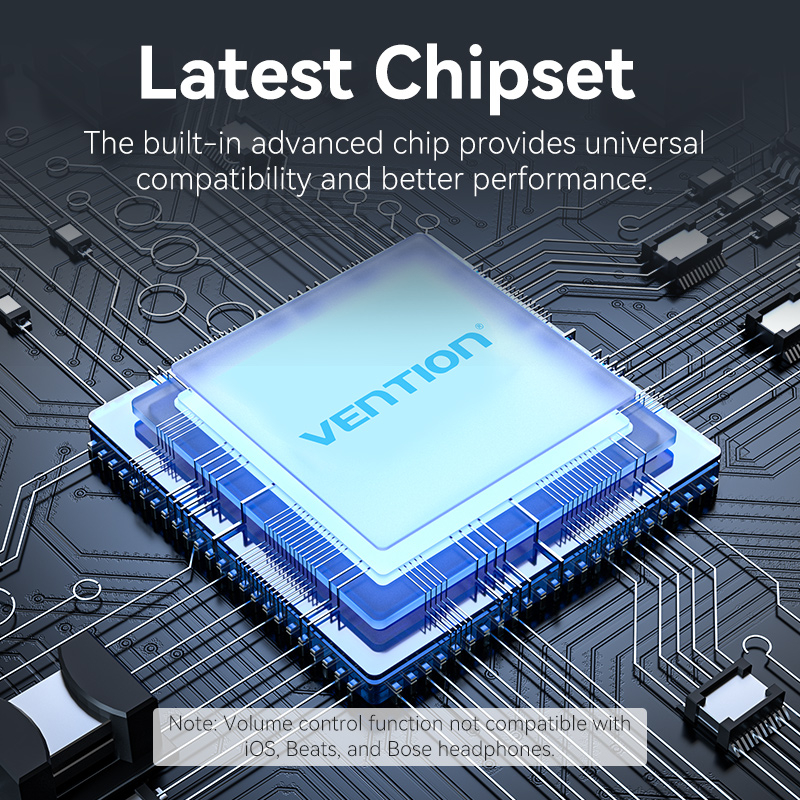 Vention Dây Cáp Âm Thanh Hai Đầu Cắm 3.5mm Bằng Hợp Kim Nhôm me0sh Chuyên Dụng Cho Loa / Máy Tính