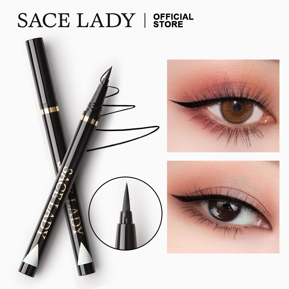 Bút Kẻ Mắt SACE LADY Dạng Lỏng Chất Màu Lâu Trôi 0.8g