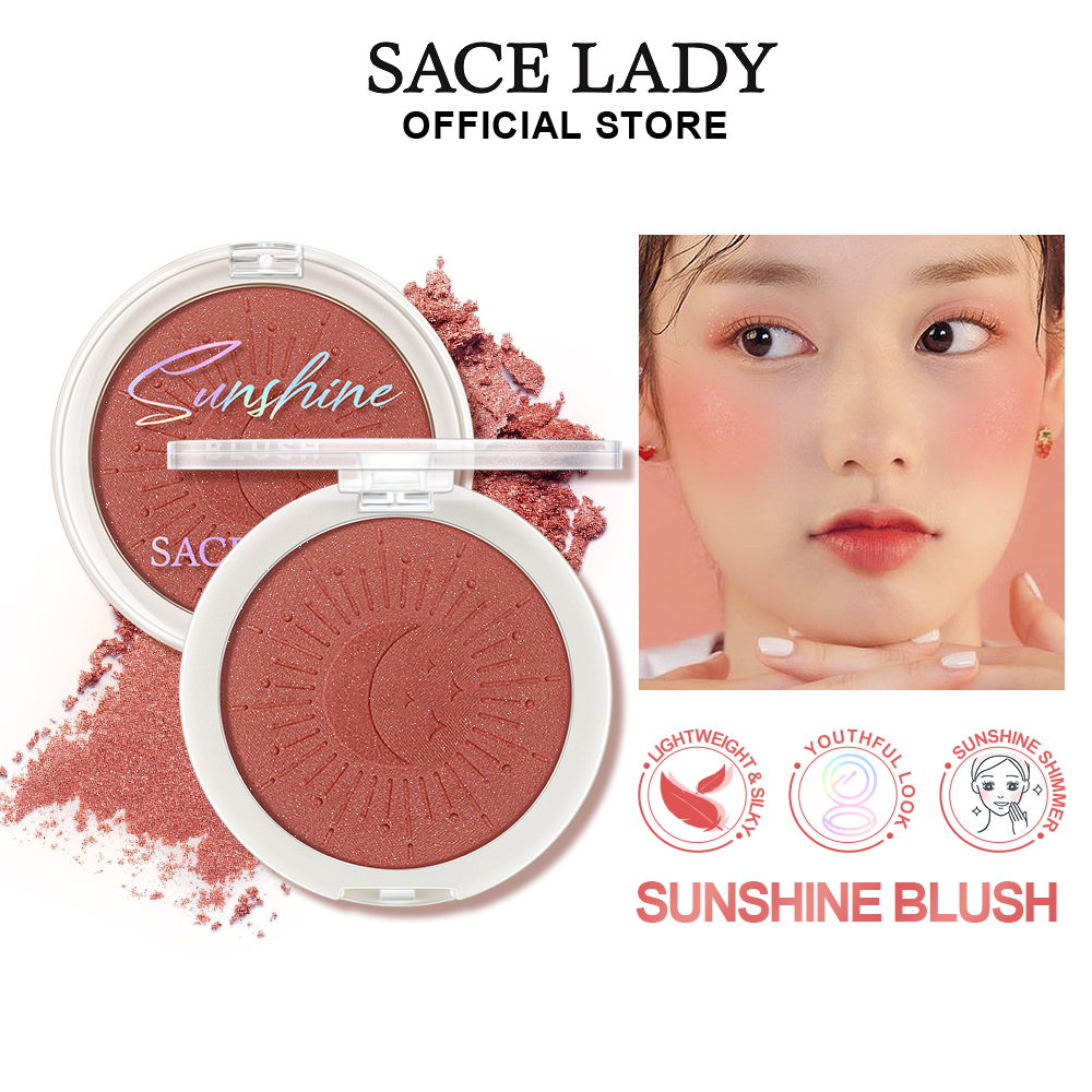 Kem má hồng SACE LADY dạng lỏng khối lượng nhẹ trang điểm phong cách Hàn 4ml