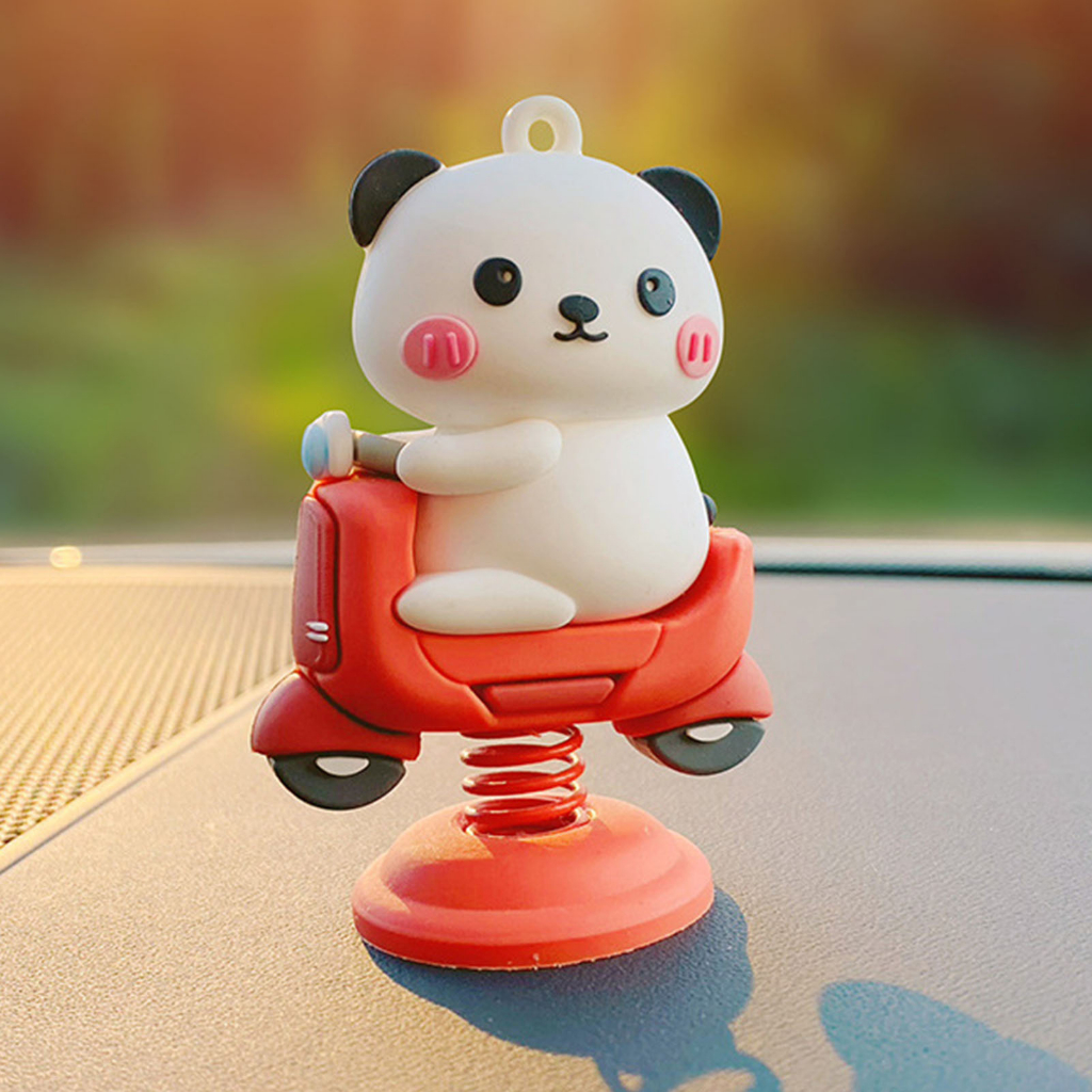 AutoERA Có hàng sẵn Đồ Trang Trí Động Vật Xe Ô Tô Dễ Thương Đa Năng Phong Cách Nhẹ Mạnh Mẽ Nội Thất Hơi Cho Để Bàn Giá Sách