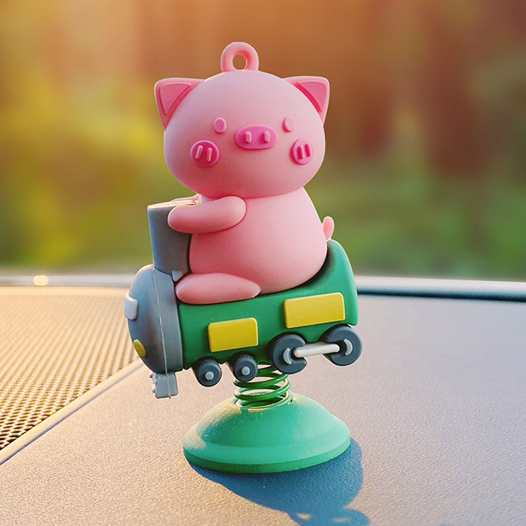 AutoERA Có hàng sẵn Đồ Trang Trí Động Vật Xe Ô Tô Dễ Thương Đa Năng Phong Cách Nhẹ Mạnh Mẽ Nội Thất Hơi Cho Để Bàn Giá Sách