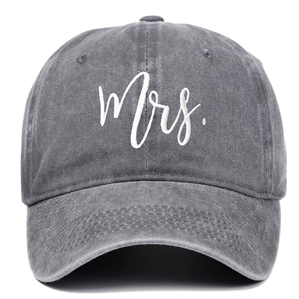Mũ Lưỡi Trai Thêu Chữ mr Và mrs Cho Cặp Đôi