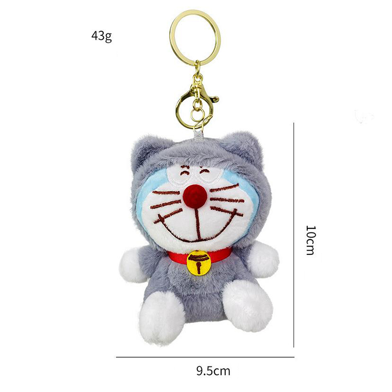 Hoạt Hình Móc Khóa Hình doraemon Nhồi Bông Đáng Yêu