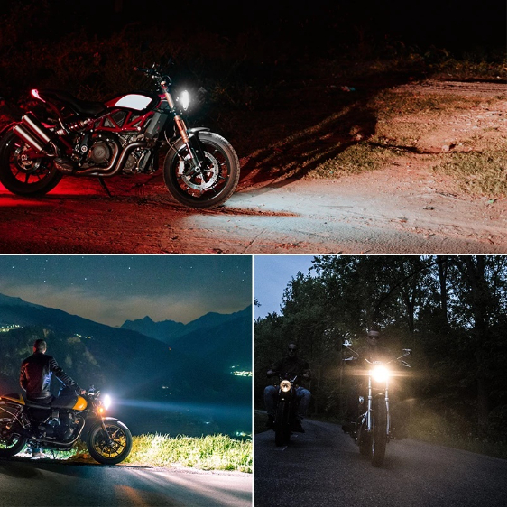 Đèn Pha LED P15D H4 H6 12V-30V 6000K Chất Lượng Cao Cho Xe Mô Tô