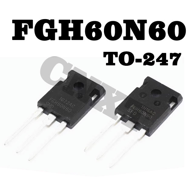 1pcs Mới Nguyên bản FGH60N60SFD FGH60N60SMD FGH60N60 Máy hàn biến tần Ống đơn 60A600V