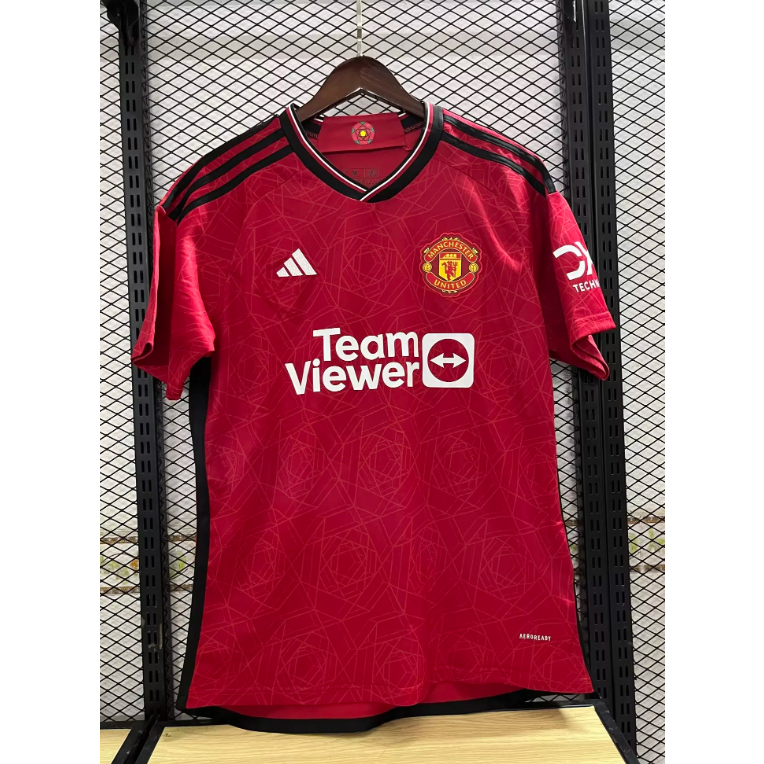 Áo Thun In Hình manchester 2324 Phong Cách Âu Mỹ Chất Lượng Cao