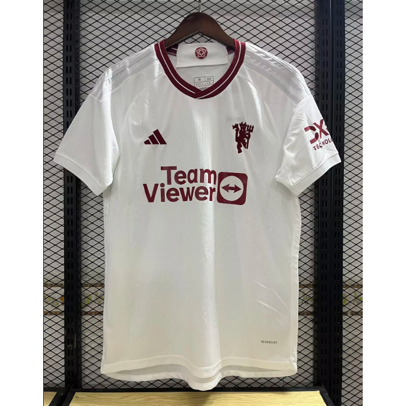 Áo Thun In Hình manchester 2324 Phong Cách Âu Mỹ Chất Lượng Cao