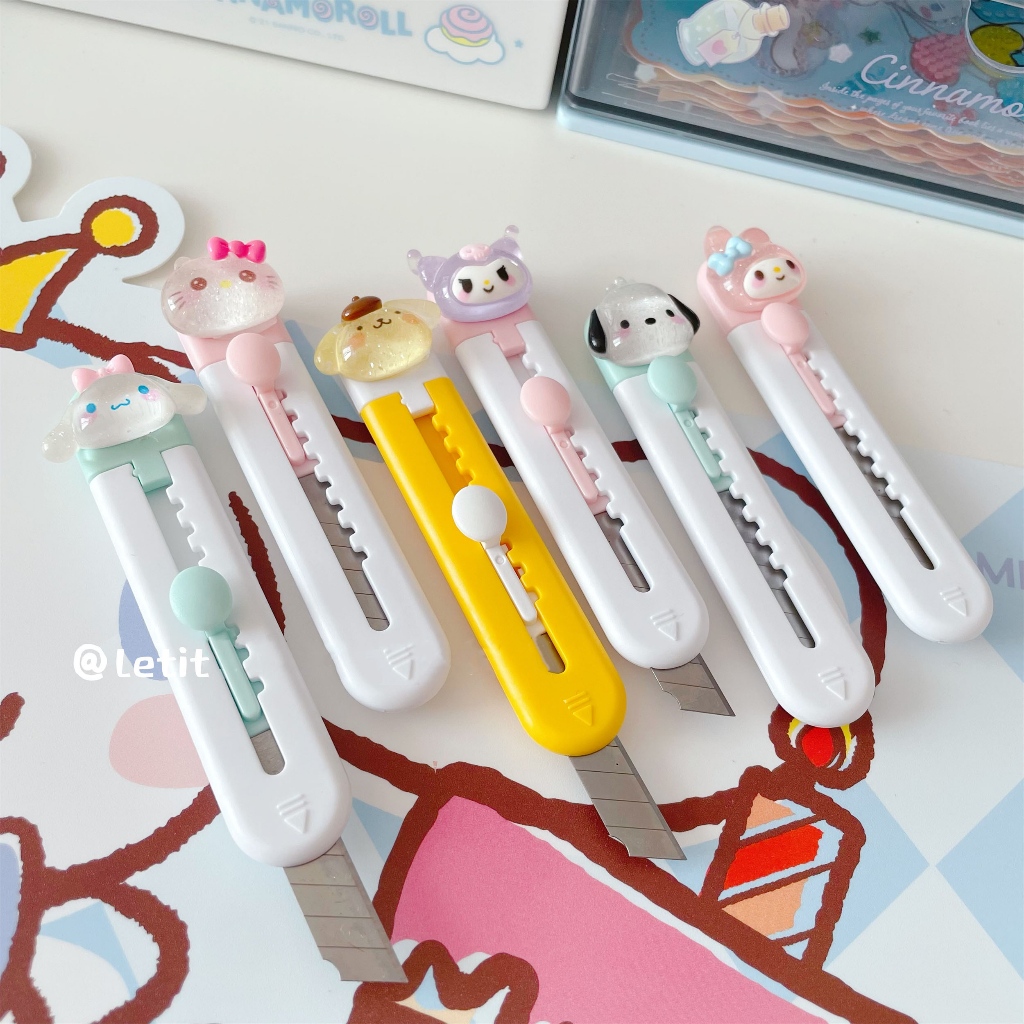 Letit | SANRIO Dao Giấy Hình Hoạt Hình Dễ Thương Tiện Dụng