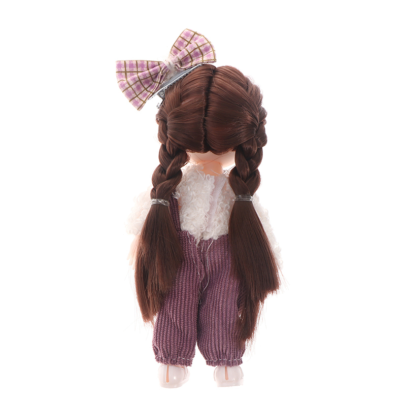 Mô Hình Búp Bê qingyu 16cm Mini Có Khớp Cử Động Kèm Quần Áo DIY