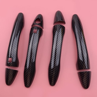 1 bộ tay nắm cửa thông minh bằng sợi carbon cho kia k5 optima k5 2011-2015