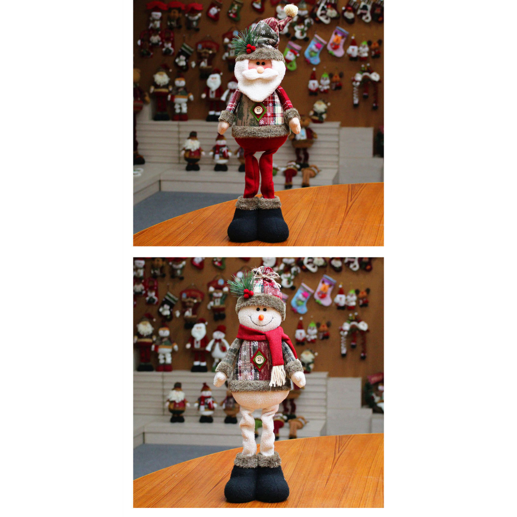 Búp Bê Trang Trí Giáng Sinh Kích Thước Lớn Mẫu Mới 2023