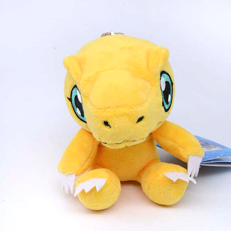 1 Móc Khóa Búp Bê Nhồi Bông Hình Nhân Vật Phim digimon adventure