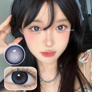 Kính áp tròng Colorhunter Dùng 1 Năm 0 - 8 Độ 1 cặp Q Blue 14.20mm