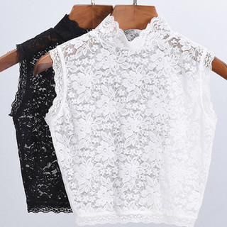 Cổ Áo Sơ Mi Giả Bằng Cotton Phối Ren Họa Tiết Hoa Phong Cách Cổ Điển Thời Trang Cho Nam Và Nữ