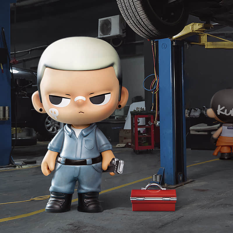 Mô Hình Búp Bê Nhân Vật Kurobo walks of life series popmart Dễ Thương Dùng Làm Quà Tặng Bạn Bè