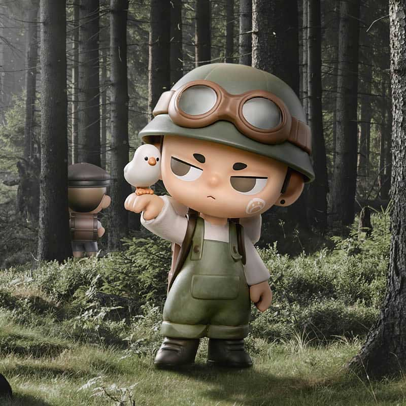 Mô Hình Búp Bê Nhân Vật Kurobo walks of life series popmart Dễ Thương Dùng Làm Quà Tặng Bạn Bè