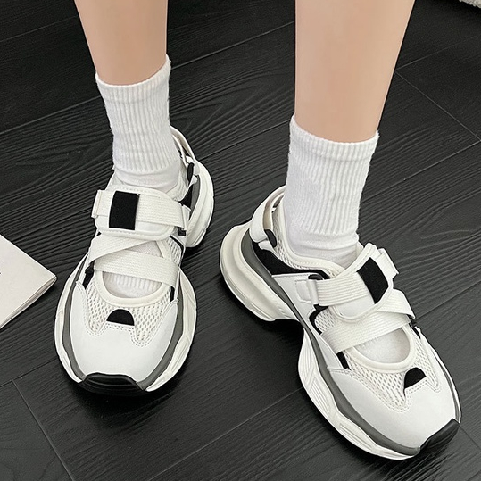 Prowow❤Xăng đan Thể Thao Đế Dày Thời Trang Mùa Hè Cho Nữ