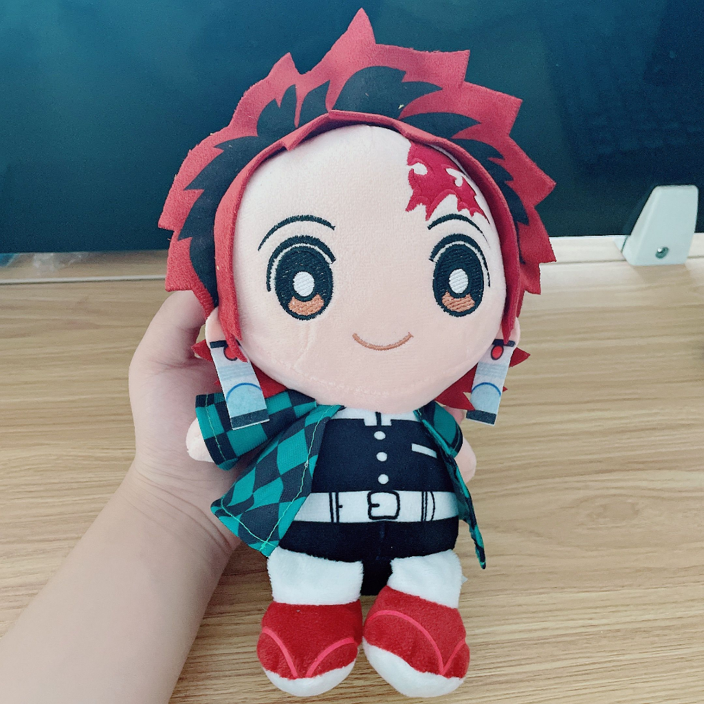 Búp Bê Nhồi Bông Hình Nhân Vật anime demon slayer akaza Ruiiguro tanjirou kamado nezuko Agatsu 21cm