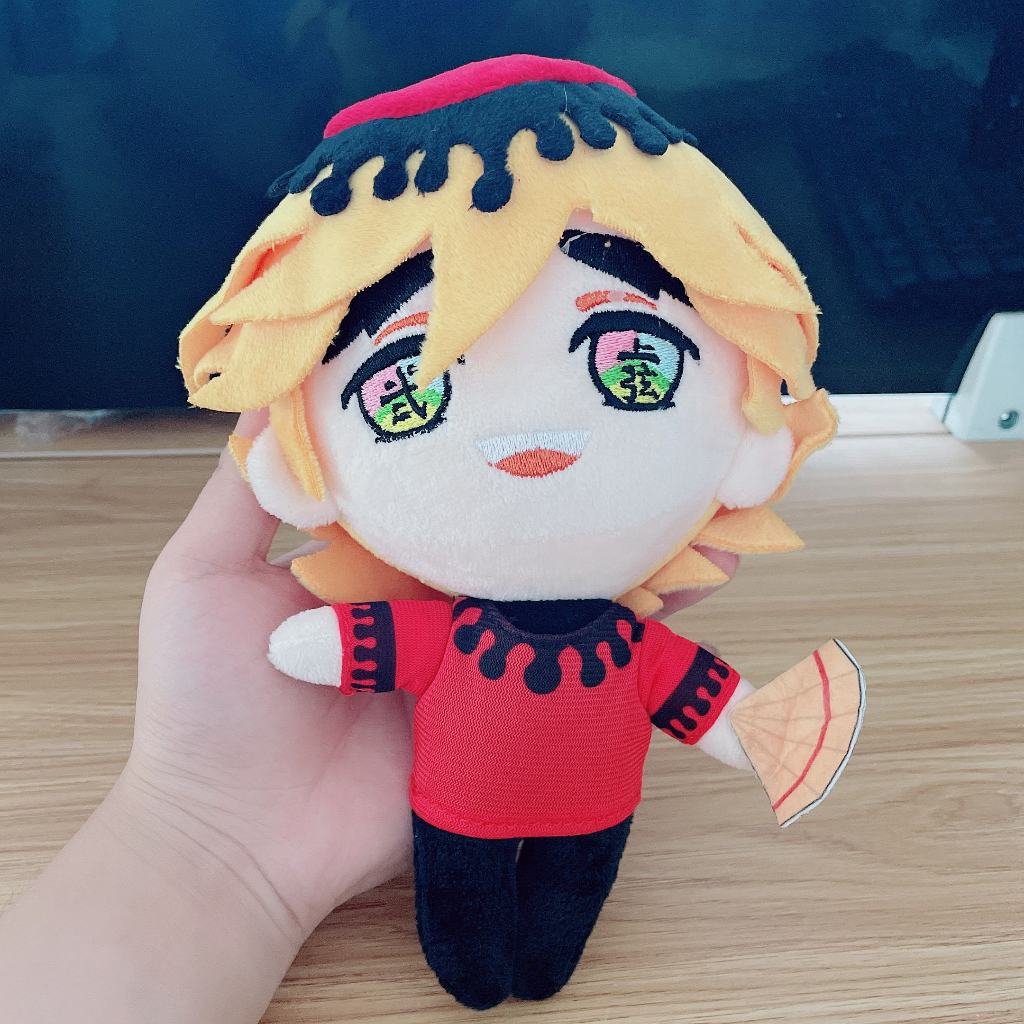 Búp Bê Nhồi Bông Hình Nhân Vật anime demon slayer akaza Ruiiguro tanjirou kamado nezuko Agatsu 21cm