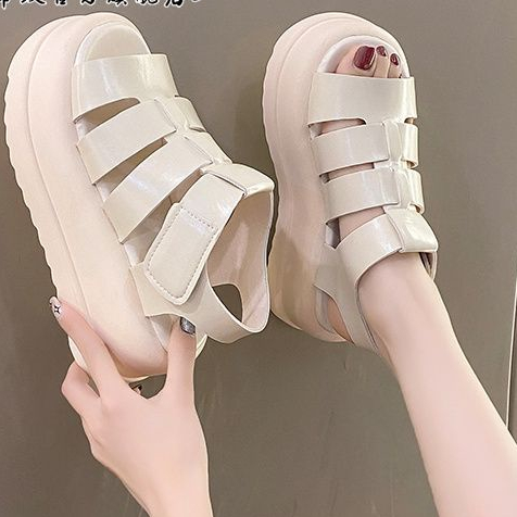 HHH  Dép sandal nữ Hở Ngón Đế Dày Có Quai Cài 2023NEW Mùa hè Kiểu Dáng Thời Trang B98G1PZ 35Z230829