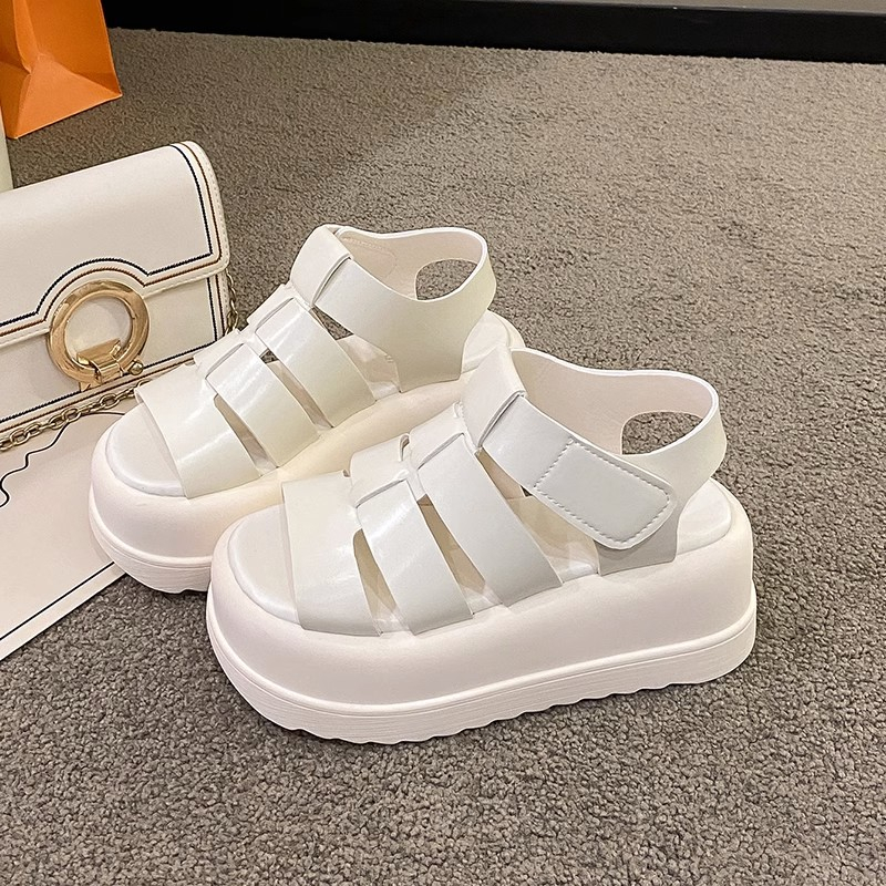 HHH  Dép sandal nữ Hở Ngón Đế Dày Có Quai Cài 2023NEW Mùa hè Kiểu Dáng Thời Trang B98G1PZ 35Z230829