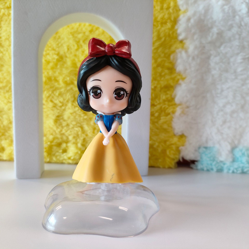 Bộ 6 Mô Hình Công Chúa disney jasmine jasmine rapunzel cinderella bella ariel