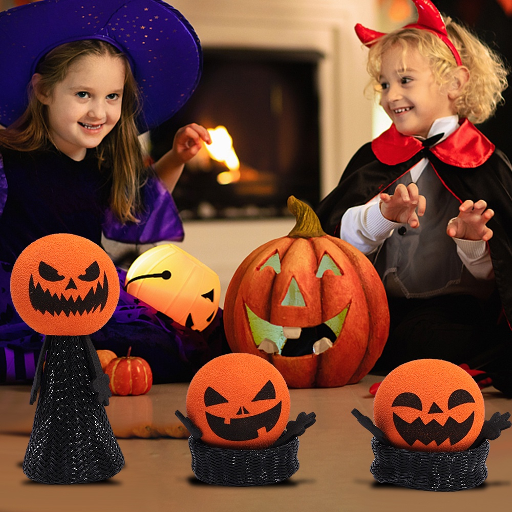 Bộ 5 Búp Bê Bí Ngô Đen Nhảy Múa / Lễ Hội Giải Tỏa Căng Thẳng