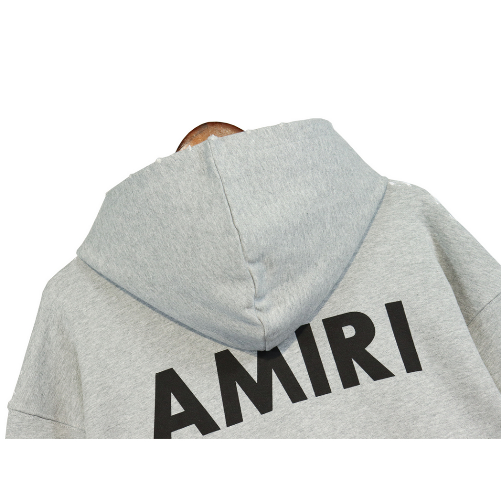 Áo hoodie unisex cotton In Phong Cách amiri