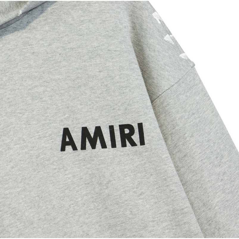 Áo hoodie unisex cotton In Phong Cách amiri