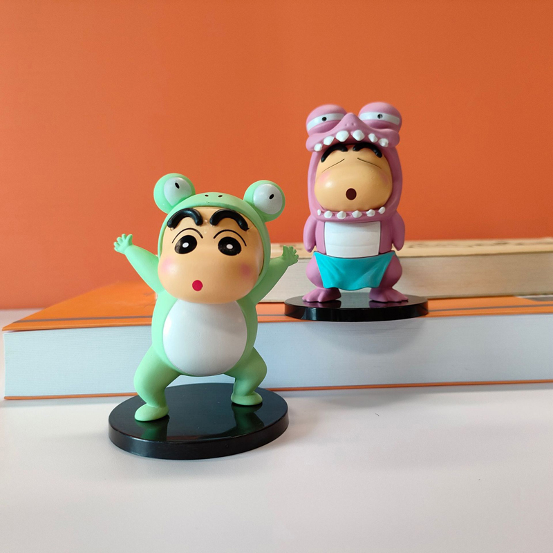 Set 6 Mô Hình Đồ Chơi Nhân Vật yoshito usui shin-chan 8.5cm