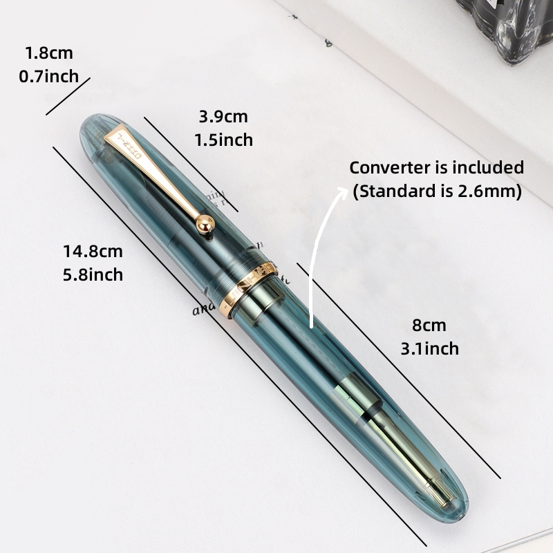 Penlab Jinao 9019 Bút Máy iridium m Để Viết Thư Pháp Ký 2.6mm c7494