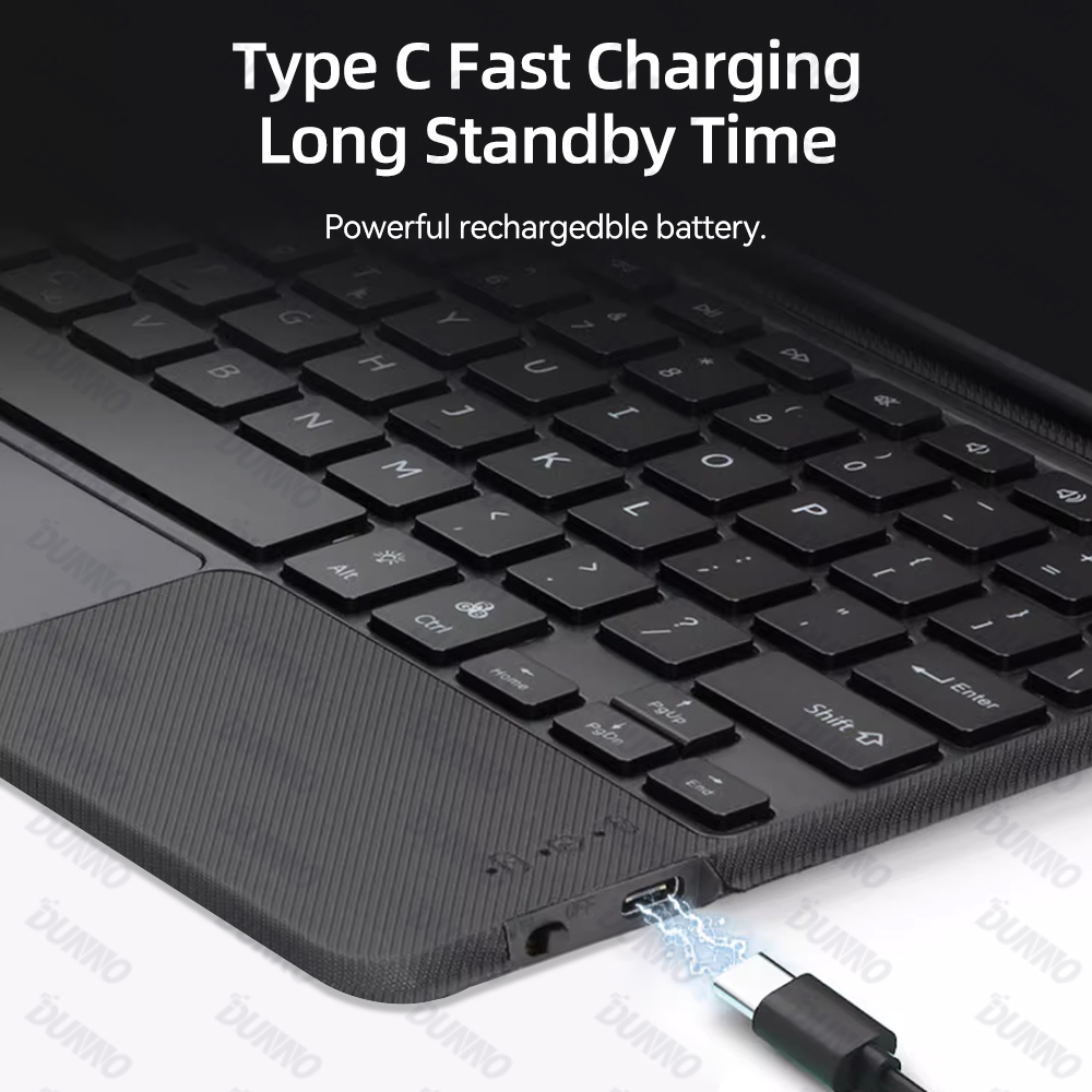 Bao Da Máy Tính Bảng Kèm Bàn Phím Không Dây Nam Châm Siêu Mỏng Cho xiaomi mipad 5 / 6 xiaomi pad pro 6 / 5 11in