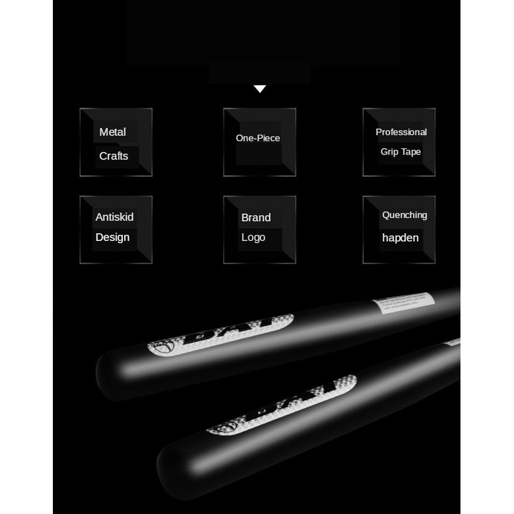 Sẵn sàng tại VN ✔ 76cmx30inch Gậy Bóng Chày  Chất Lượng Cao  chất liệu kim loại