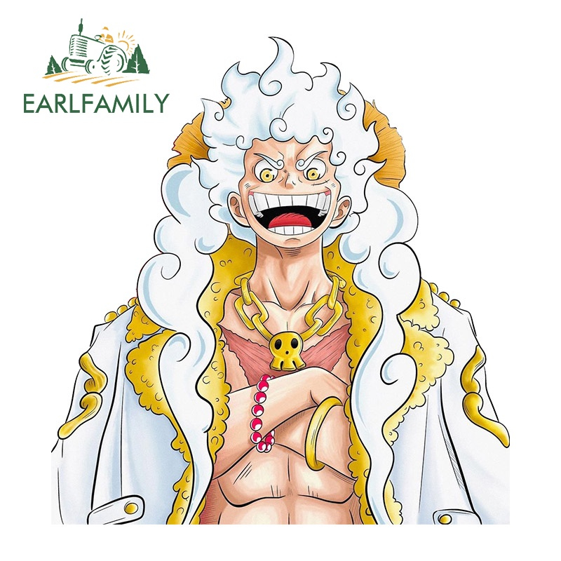 Đề Can Dán Trang Trí Xe Hơi / Xe Máy / Xe Tải Họa Tiết one piece 5th 13Cmx9.7Cm