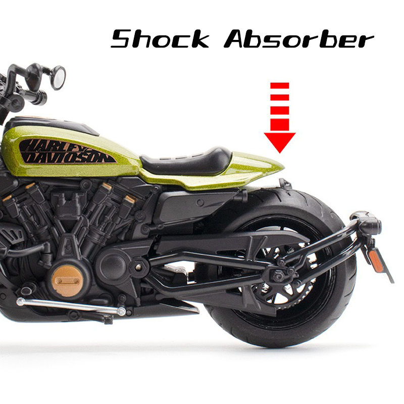 Mô Hình Xe Mô Tô harley davidson sportster s Bằng Hợp Kim Tỉ Lệ 1: 12