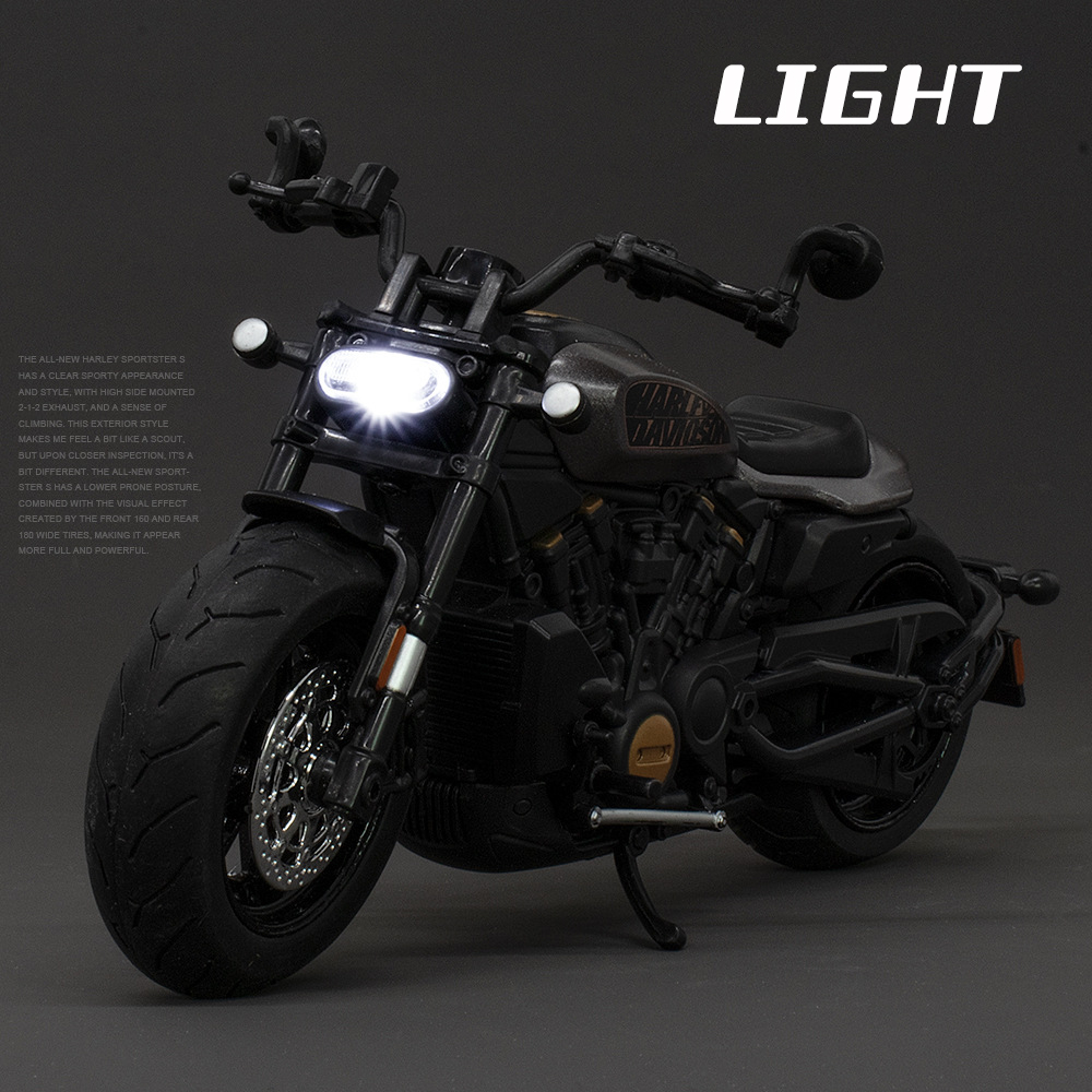 Mô Hình Xe Mô Tô harley davidson sportster s Bằng Hợp Kim Tỉ Lệ 1: 12